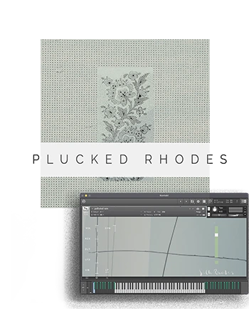 electric piano plucked, tailored for use in Native Instruments Kontakt