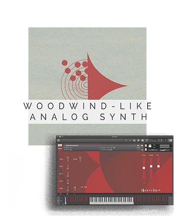 Modular tape‑processed woodwind synth library. Developed for seamless integration with Kontakt