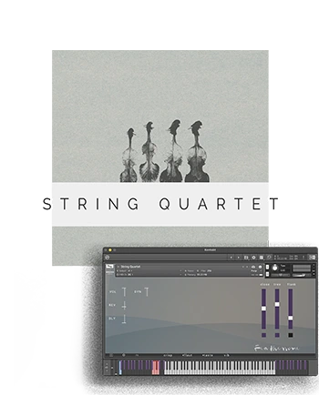 String Quartet Crafted for the Kontakt platform by Native Instruments