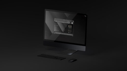 user interface demonstrated on a screen. Massive sound-shaping tools for music