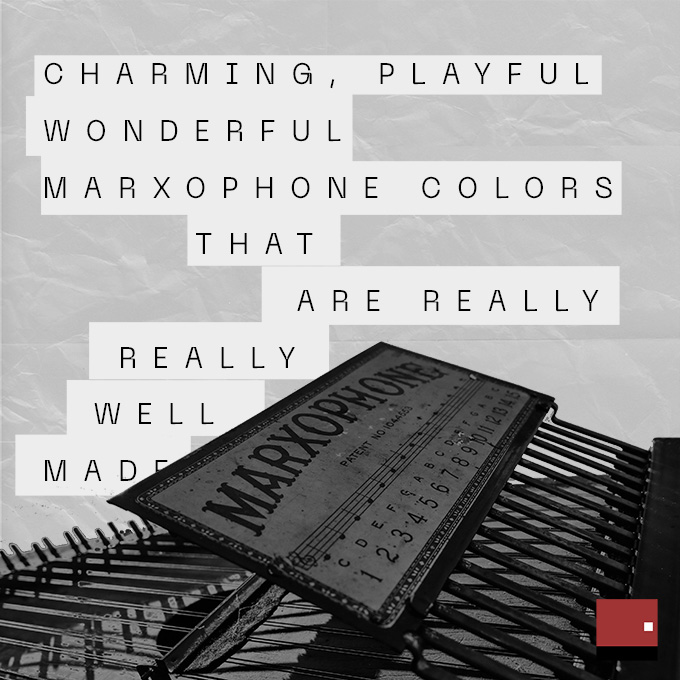 charming playful marxophone colors