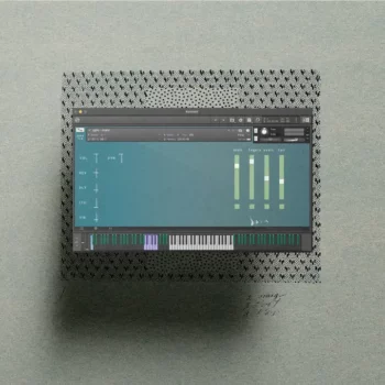 custom GUI for Free cinematic sound design Kontakt instrument with