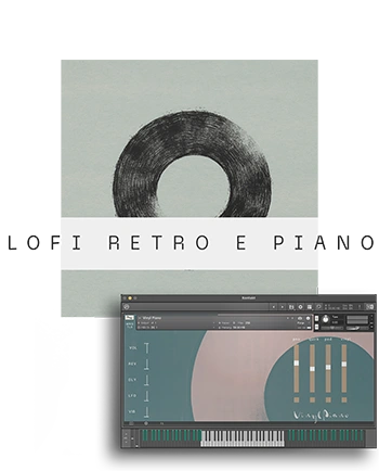lofi piano for kontakt with warble, and 70ies feel, dust and scratches sampled on additional layers. Professional-Grade Piano Kontakt Library for Composers