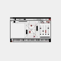 minimalist ORGAN UI designed for modern composers