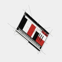 graphical drawing of a distressed analog synthesizer control panel representing the unpolished and raw sonic signature of Wrongtools instruments.