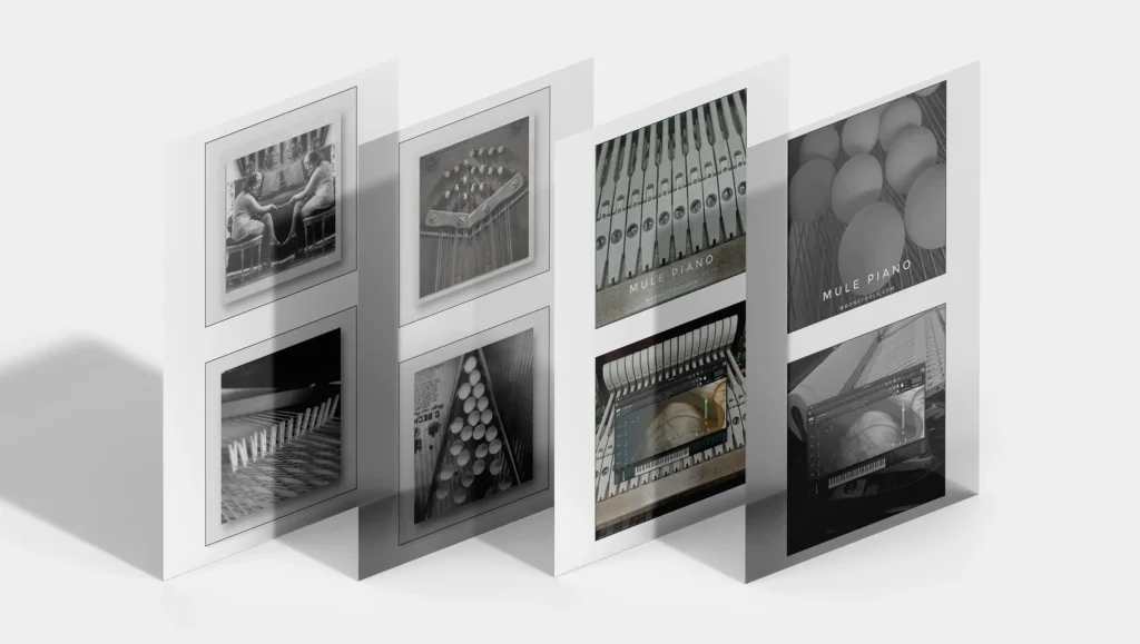 prepared piano Kontakt library with unique percussive and ambient textures