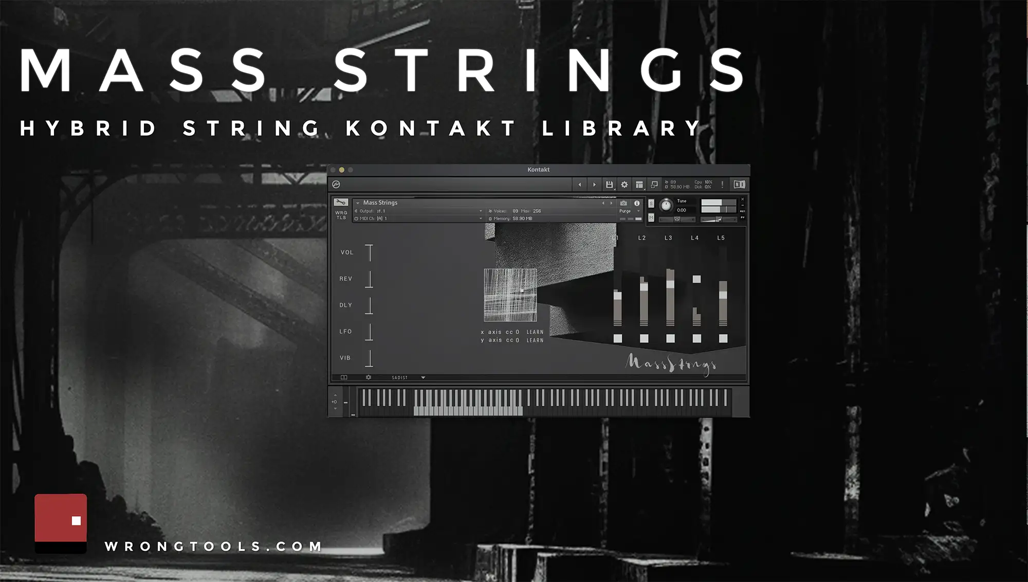 string textures for modern soundtracks