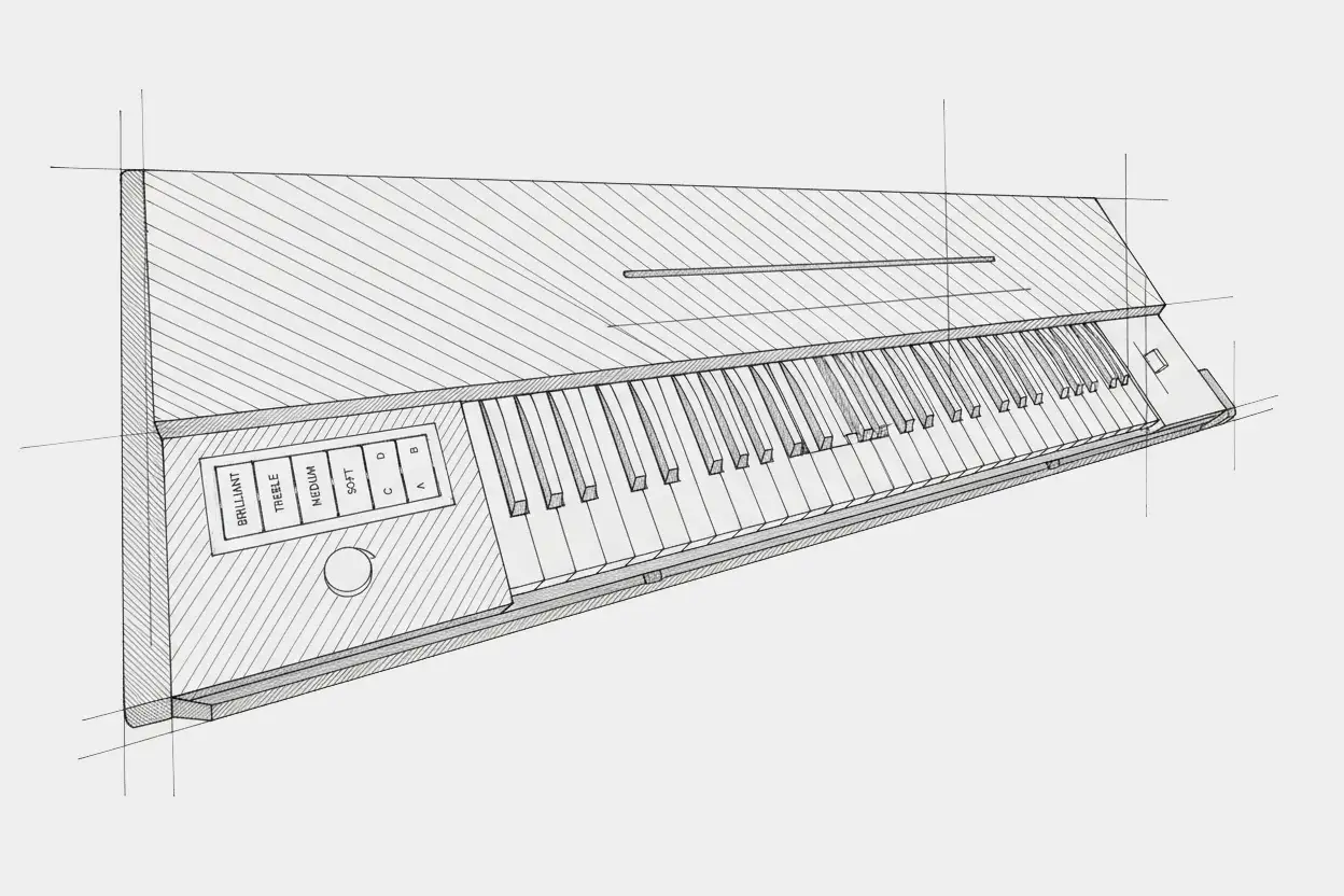 Gritty, plucked sound design for noir films